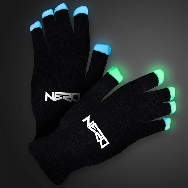 Blank or imprinted. Light-up gloves.... from ASI 34194 ALightPromos / Alight Promotional Products