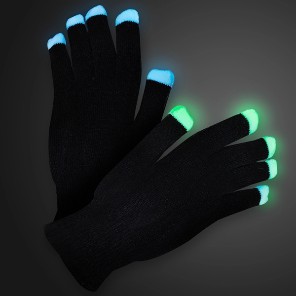 Blank or imprinted. Light-up gloves.... from ASI 34194 ALightPromos / Alight Promotional Products