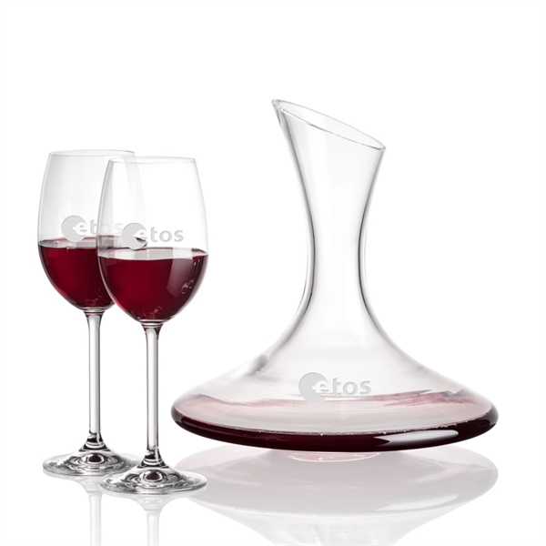 Madagascar Carafe set with 2 or 4 stemmed Woodbridge wine.... from ASI 84592 St Regis Group
