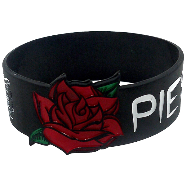 Available in a variety of colors and sizes, these silicone bracelets... from ASI 61966 HPG / BCG Creations HPG Gold