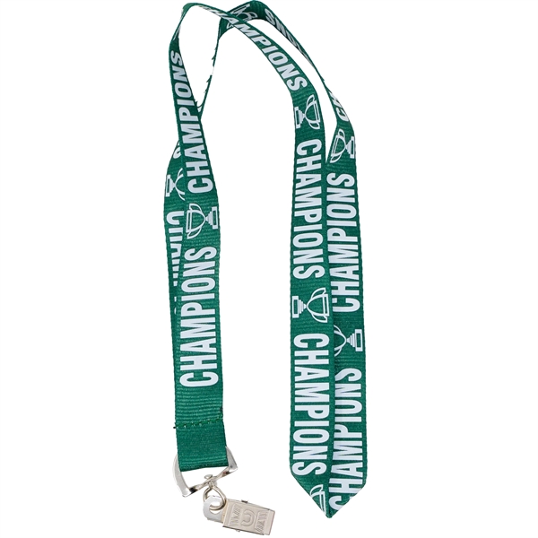 36" flat polyester lanyard.... from ASI 61966 HPG / BCG Creations HPG Gold