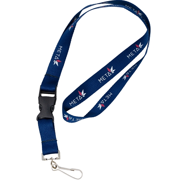 36" flat polyester lanyard.... from ASI 61966 HPG / BCG Creations HPG Gold