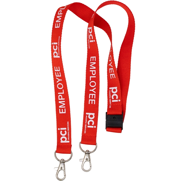 36" flat polyester lanyard.... from ASI 61966 HPG / BCG Creations HPG Gold