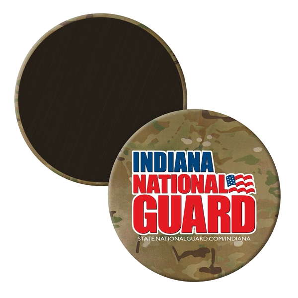 Round metal shell button magnet with a full magnet back.... from ASI 93520 Ventura Inc