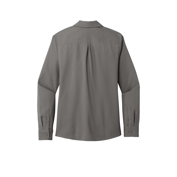 Port Authority Ladies Long Sleeve Performance Staff Shirt... from ASI 84863 SanMar