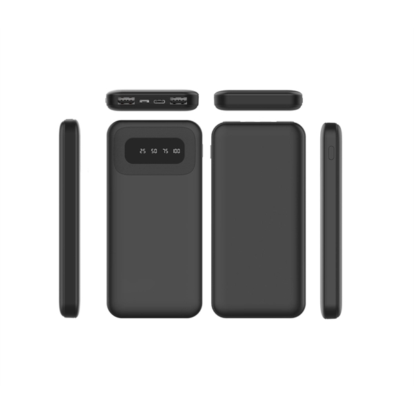 Portable power bank 10000 mAh plus 1 color of silkscreen on... from ASI 37218 Athena Promo (tm)