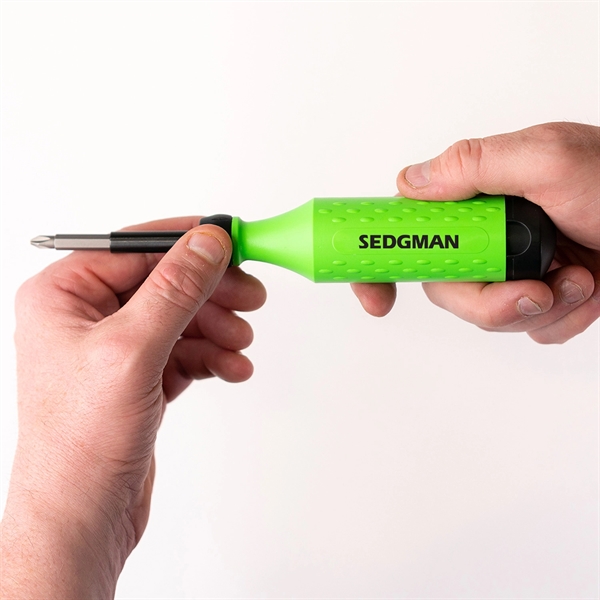 Multi-bit, 15-in-1 screwdriver  measuring 8.5" long with customizable colors and... from ASI 46170 Compass Industries Inc