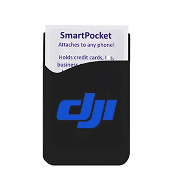 Phone wallet made of silicone with adhesive backing.... from ASI 63549 Jornik Manufacturing Corp / Jornik
