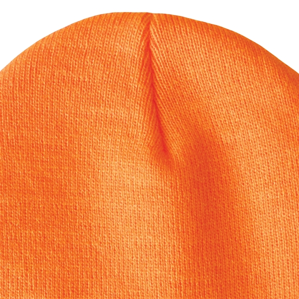 High quality, soft, and warm custom jacquard knit beanie with pom... from ASI 80228 Quinn