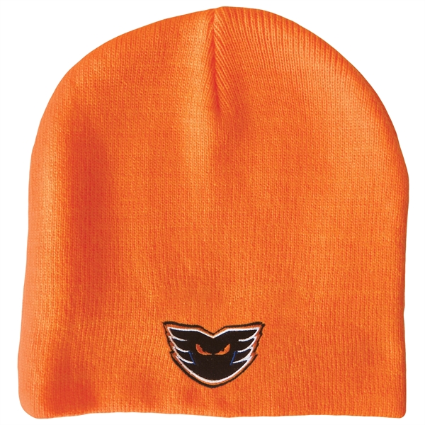 High quality, soft, and warm custom jacquard knit beanie with pom... from ASI 80228 Quinn