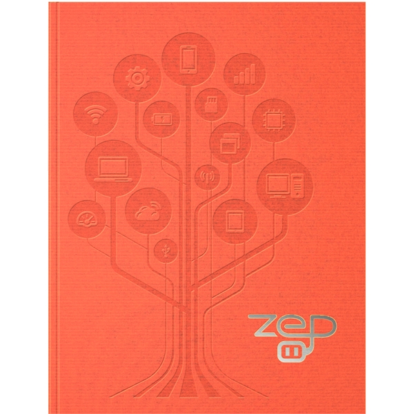 8.5" x 11" ShimmerFlex large notebook w/ jewel-tone colors, foil or... from ASI 91340 Journalbooks/Timeplanner Calendars