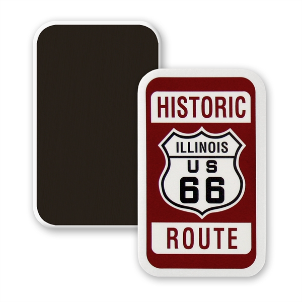 Rectangle metal shell button magnet with rounded corners and a full... from ASI 93520 Ventura Inc