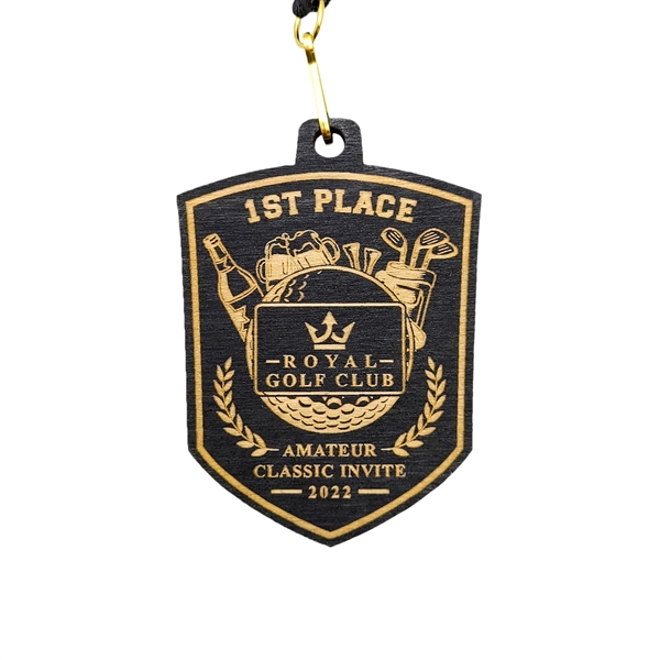 Ecofriendly, affordable, and original, our new Wood Medals are perfect for... from ASI 61966 HPG / BCG Creations HPG Gold