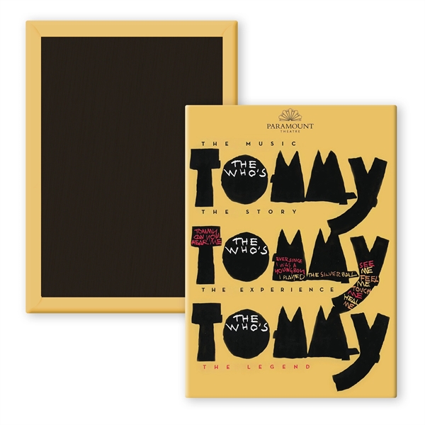 Rectangle button magnet produced using a metal shell.... from ASI 93520 Ventura Inc