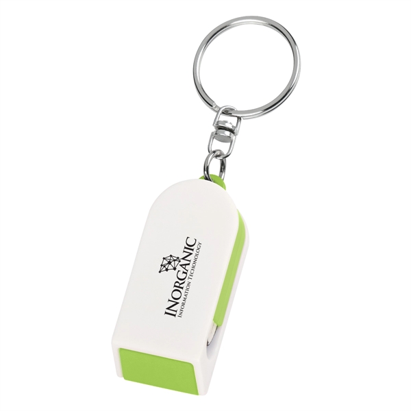 Phone Stand And Screen Cleaner Combo Keychain... from ASI 61125 Hit Promotional Products / Hit®