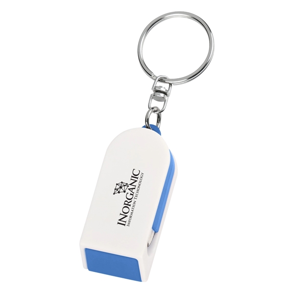 Phone Stand And Screen Cleaner Combo Keychain... from ASI 61125 Hit Promotional Products / Hit®