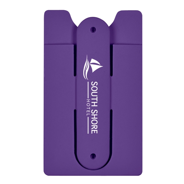 Silicone Phone Wallet with Stand... from ASI 61125 Hit Promotional Products / Hit®