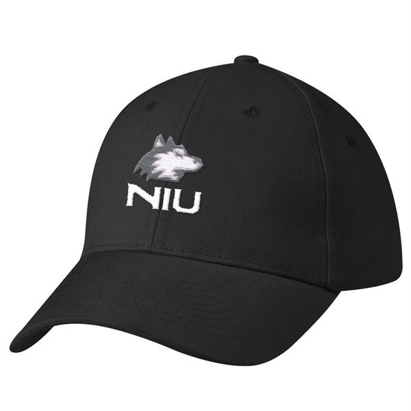 100% Brushed Cotton Twill, 6 Panel, Medium Profile Cap, Structured Crown... from ASI 61125 Hit Promotional Products / Hit®