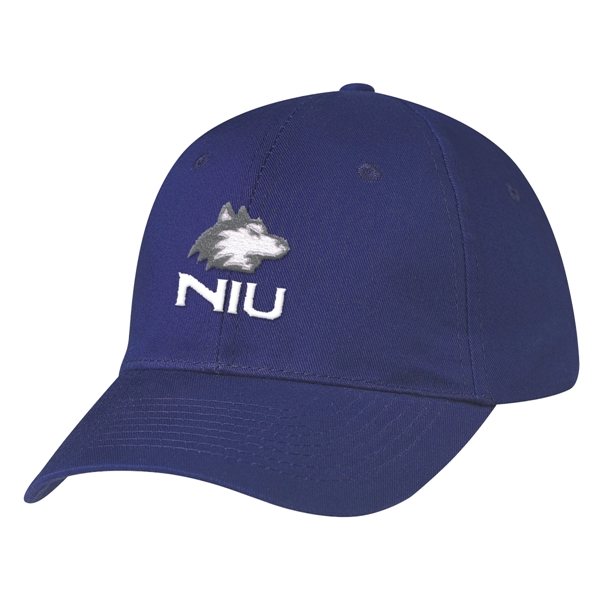 100% Brushed Cotton Twill, 6 Panel, Medium Profile Cap, Structured Crown... from ASI 61125 Hit Promotional Products / Hit®