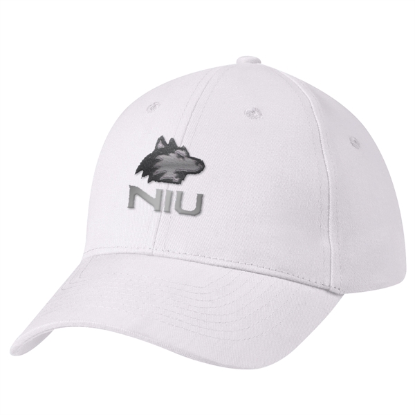 100% Brushed Cotton Twill, 6 Panel, Medium Profile Cap, Structured Crown... from ASI 61125 Hit Promotional Products / Hit®