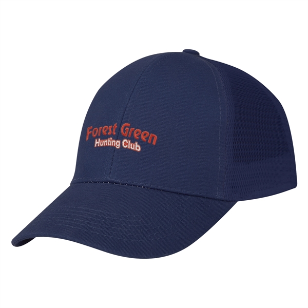 Mesh Back Price Buster Cap with 100% Brushed Cotton Twill Crown,... from ASI 61125 Hit Promotional Products / Hit®