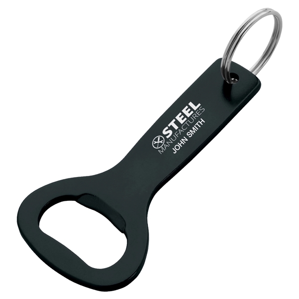 Aluminum Bottle Opener Key Ring.  Approx. Size:  1 1/2"... from ASI 61125 Hit Promotional Products / Hit®