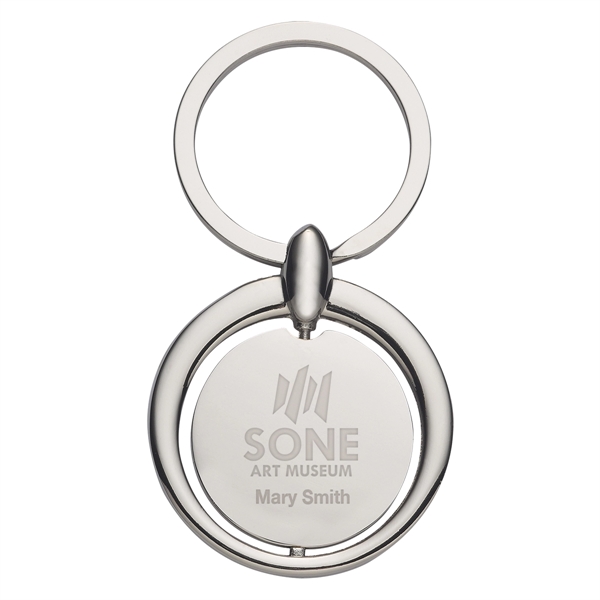 Split ring, circular metal key tag... from ASI 61125 Hit Promotional Products / Hit®