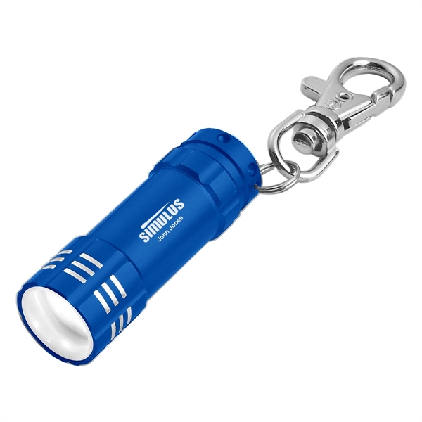 Mini aluminum LED light with key clip.... from ASI 61125 Hit Promotional Products / Hit®
