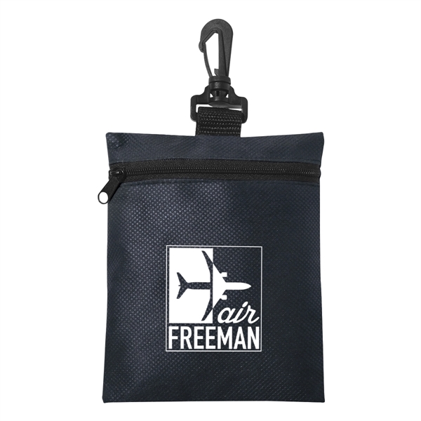 Non-woven zippered pouch.... from ASI 61125 Hit Promotional Products / Hit®
