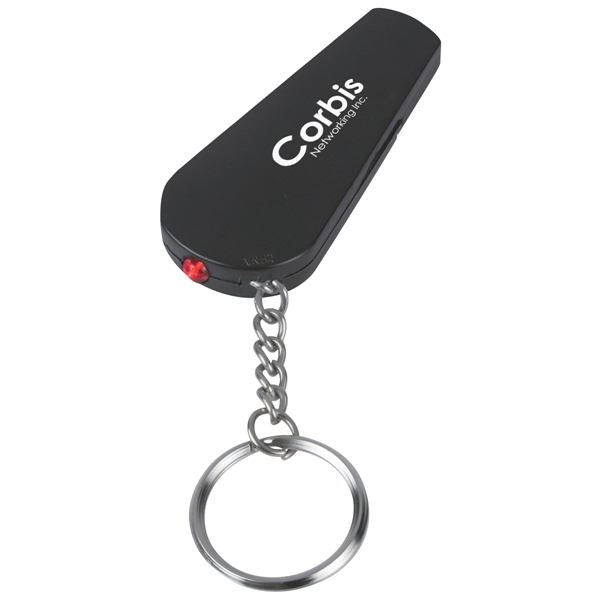 Key chain with light and whistle.... from ASI 61125 Hit Promotional Products / Hit®