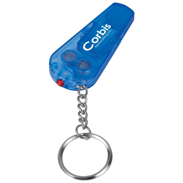 Key chain with light and whistle.... from ASI 61125 Hit Promotional Products / Hit®