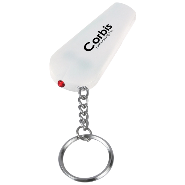 Key chain with light and whistle.... from ASI 61125 Hit Promotional Products / Hit®