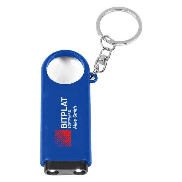 Magnifier and LED light key chain.... from ASI 61125 Hit Promotional Products / Hit®