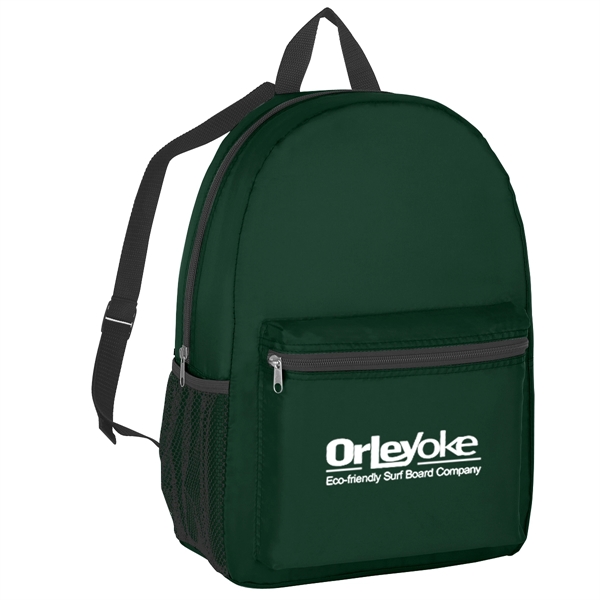 Backpack, made of 210 denier polyester.... from ASI 61125 Hit Promotional Products / Hit®