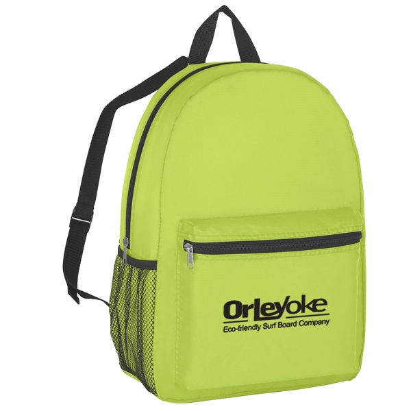 Backpack, made of 210 denier polyester.... from ASI 61125 Hit Promotional Products / Hit®