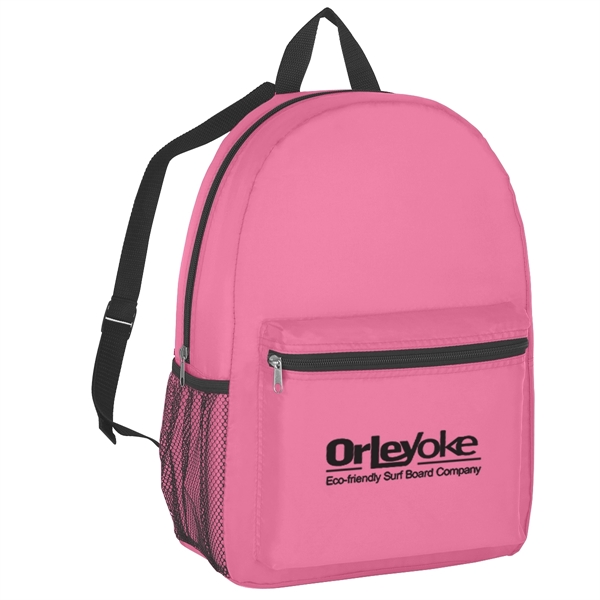 Backpack, made of 210 denier polyester.... from ASI 61125 Hit Promotional Products / Hit®