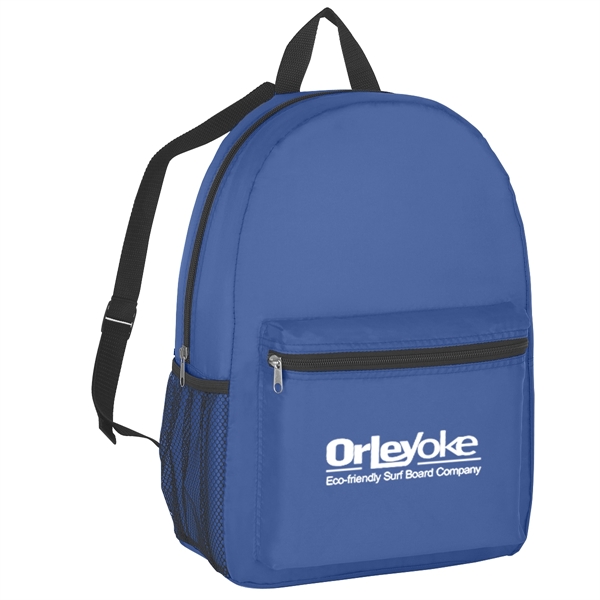 Backpack, made of 210 denier polyester.... from ASI 61125 Hit Promotional Products / Hit®