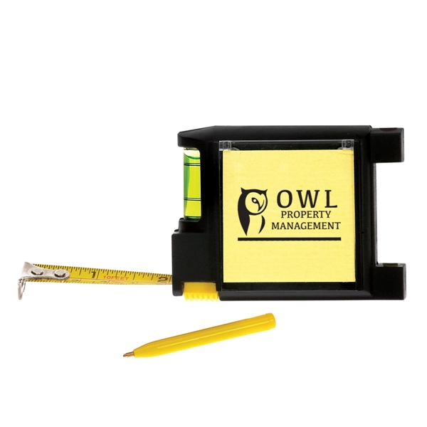 Multi function tape measure with notepad and pen.... from ASI 61125 Hit Promotional Products / Hit®