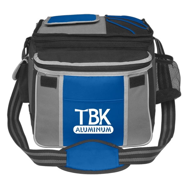 Flip Top Kooler Bag. Made Of Combo: 70D Nylon And 600D... from ASI 61125 Hit Promotional Products / Hit®