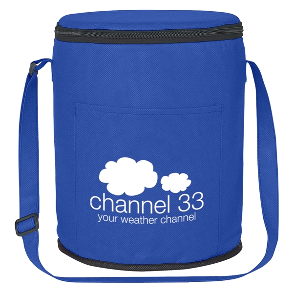 Large insulated cooler bag with foil laminated PE foam insulation.... from ASI 61125 Hit Promotional Products / Hit®