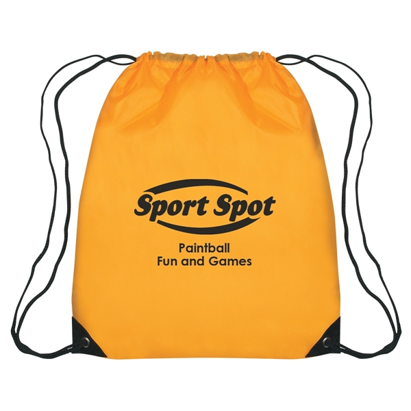 Large sports pack with nylon drawstring, 17" x 20".... from ASI 61125 Hit Promotional Products / Hit®