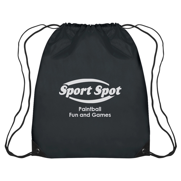 Large sports pack with nylon drawstring, 17" x 20".... from ASI 61125 Hit Promotional Products / Hit®