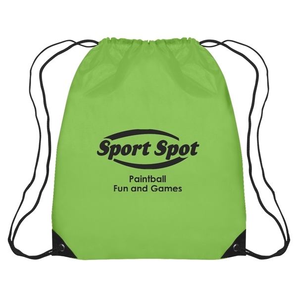 Large sports pack with nylon drawstring, 17" x 20".... from ASI 61125 Hit Promotional Products / Hit®