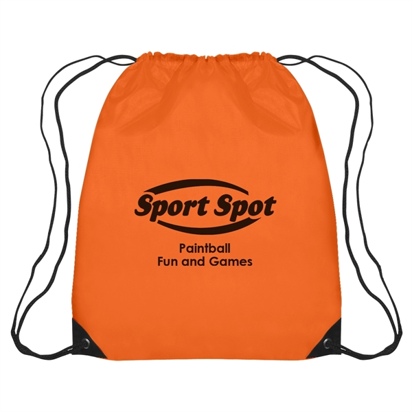 Large sports pack with nylon drawstring, 17" x 20".... from ASI 61125 Hit Promotional Products / Hit®
