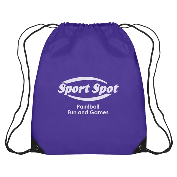 Large sports pack with nylon drawstring, 17" x 20".... from ASI 61125 Hit Promotional Products / Hit®