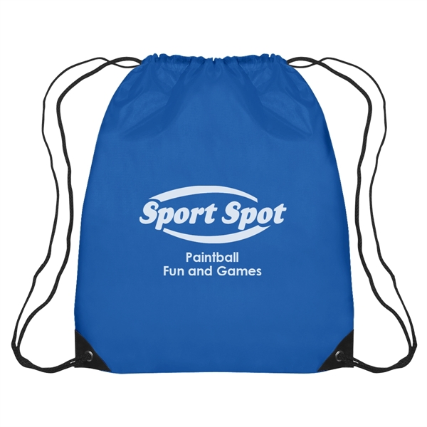 Large sports pack with nylon drawstring, 17" x 20".... from ASI 61125 Hit Promotional Products / Hit®