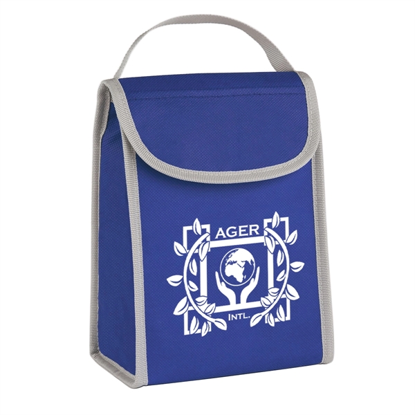 Non-Woven Folding Identification Lunch Bag... from ASI 61125 Hit Promotional Products / Hit®