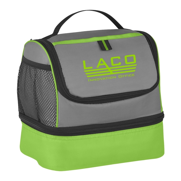Two Compartment Lunch Pail Bag... from ASI 61125 Hit Promotional Products / Hit®