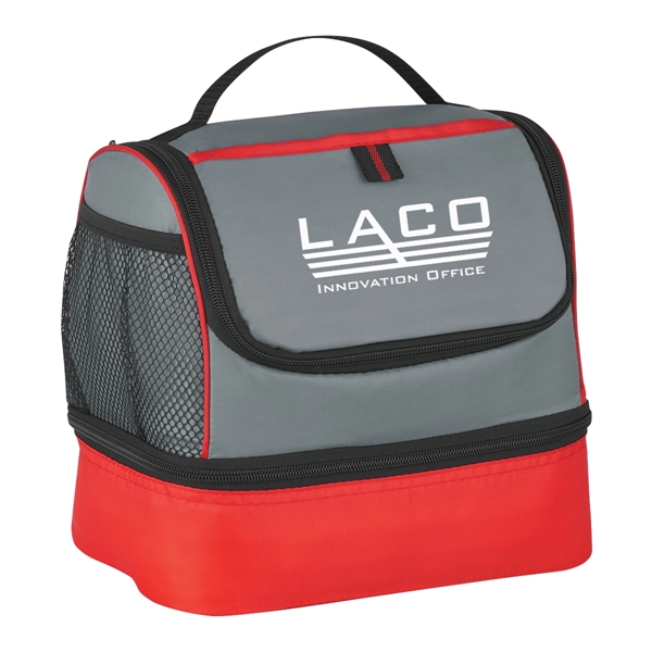 Two Compartment Lunch Pail Bag... from ASI 61125 Hit Promotional Products / Hit®