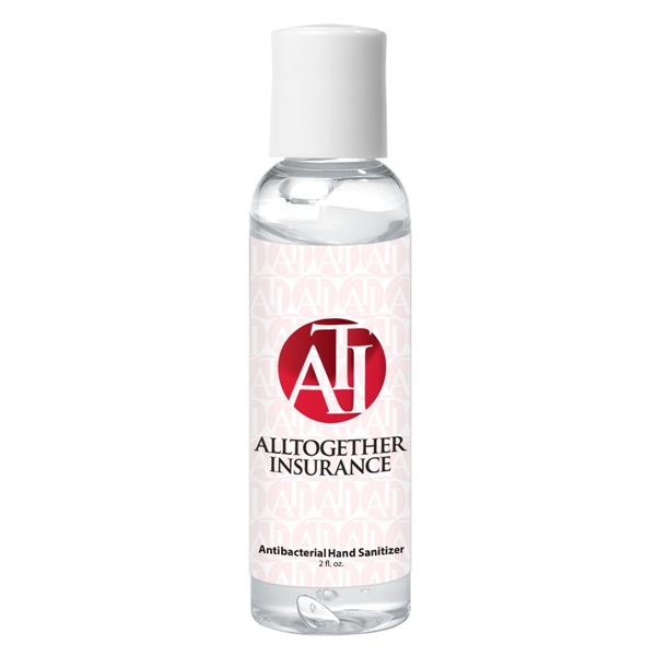 2 oz. Hand Sanitizer.. Push Top Lid.... from ASI 61125 Hit Promotional Products / Hit®